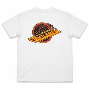 Violent Gentlemen Vancouver Canucks Inspired Logo Men's Medium White T-Shirt